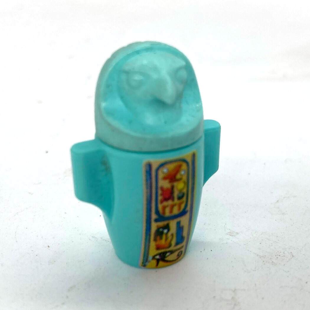 playmobil vase egyptien bleu faucon