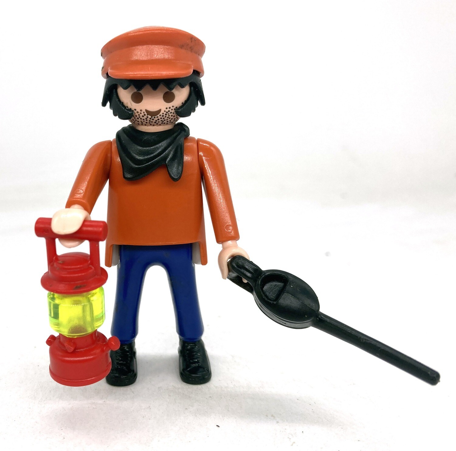 Playmobil chef de gare rouge