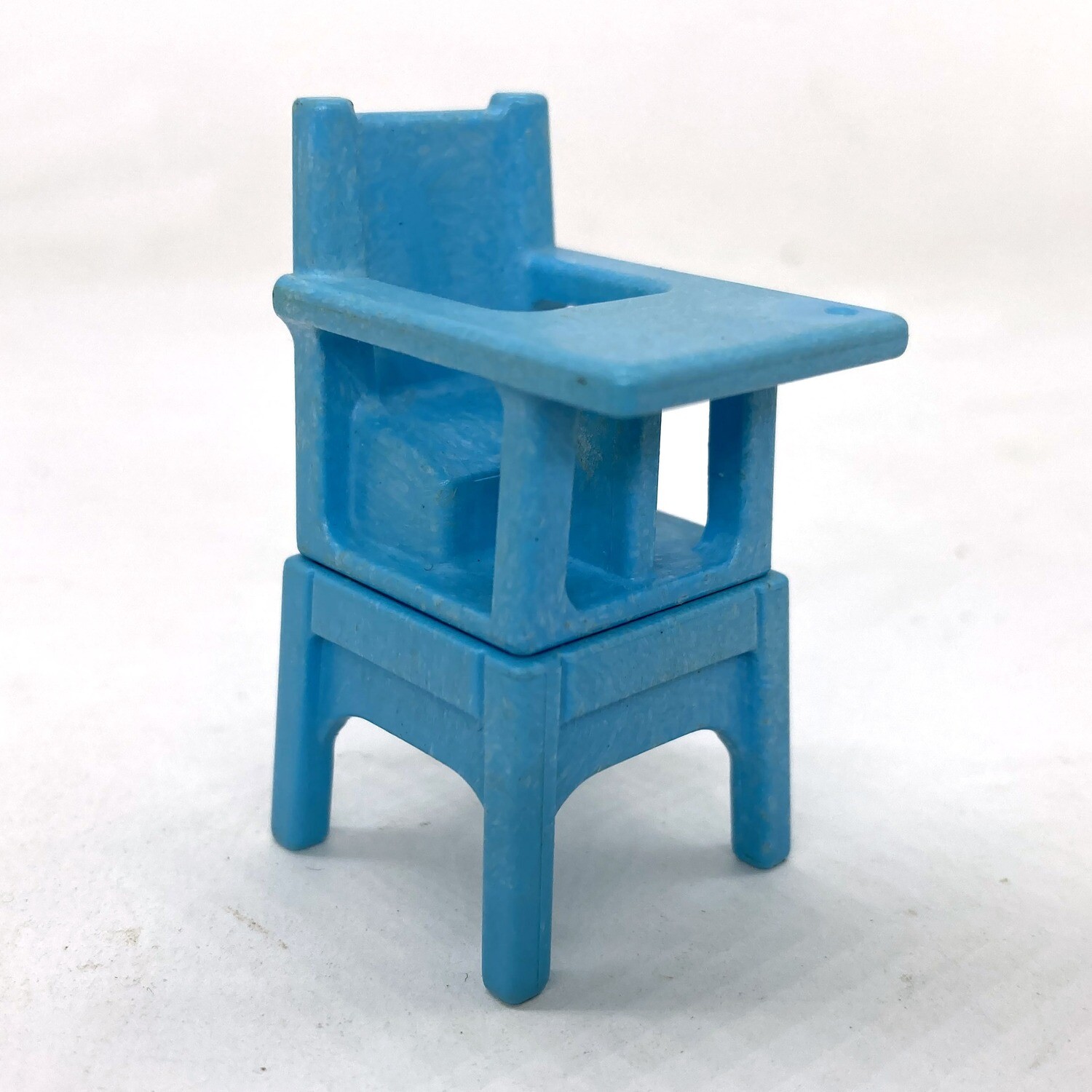Playmobil chaise haute bébé bleu