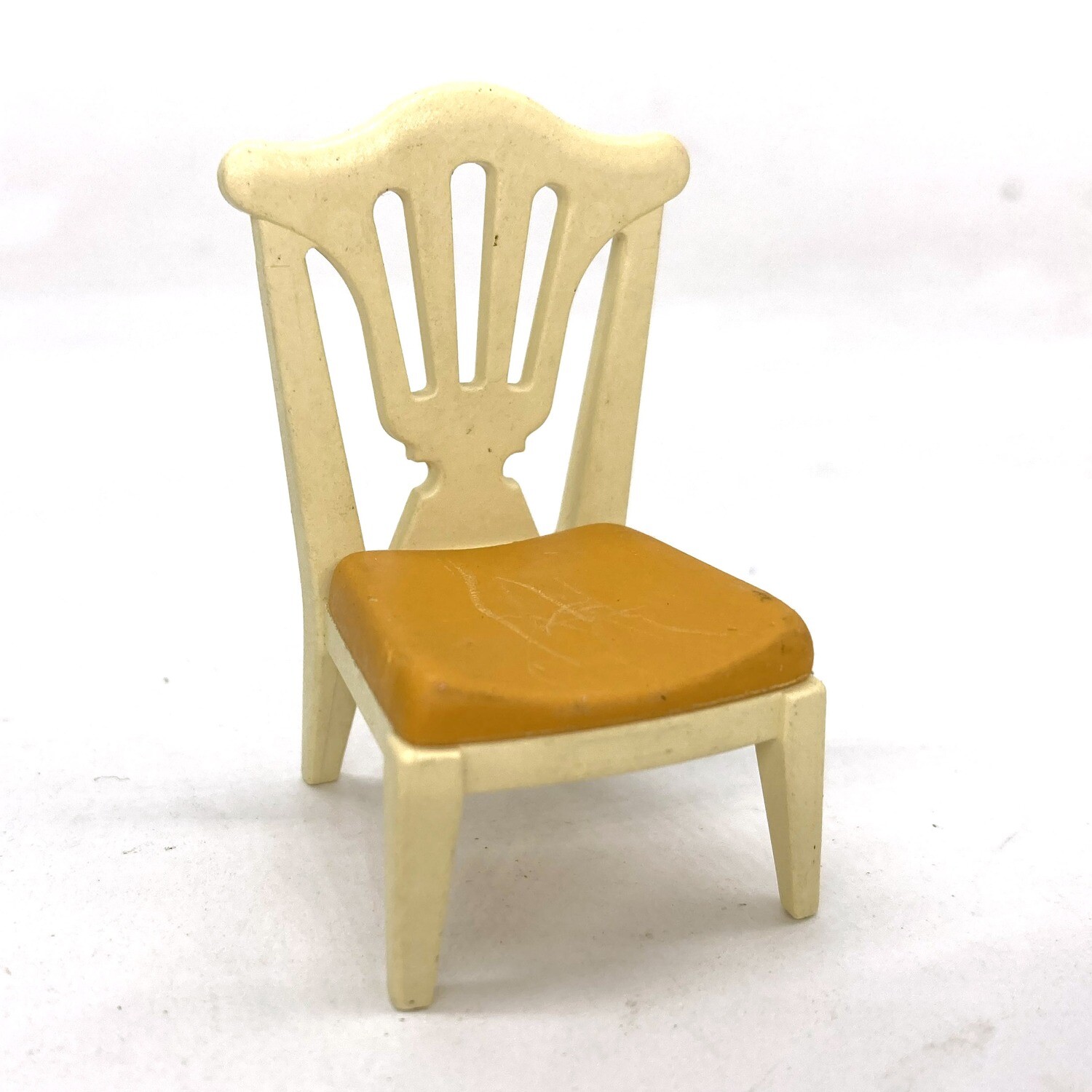 playmobil chaise salon jaune orange