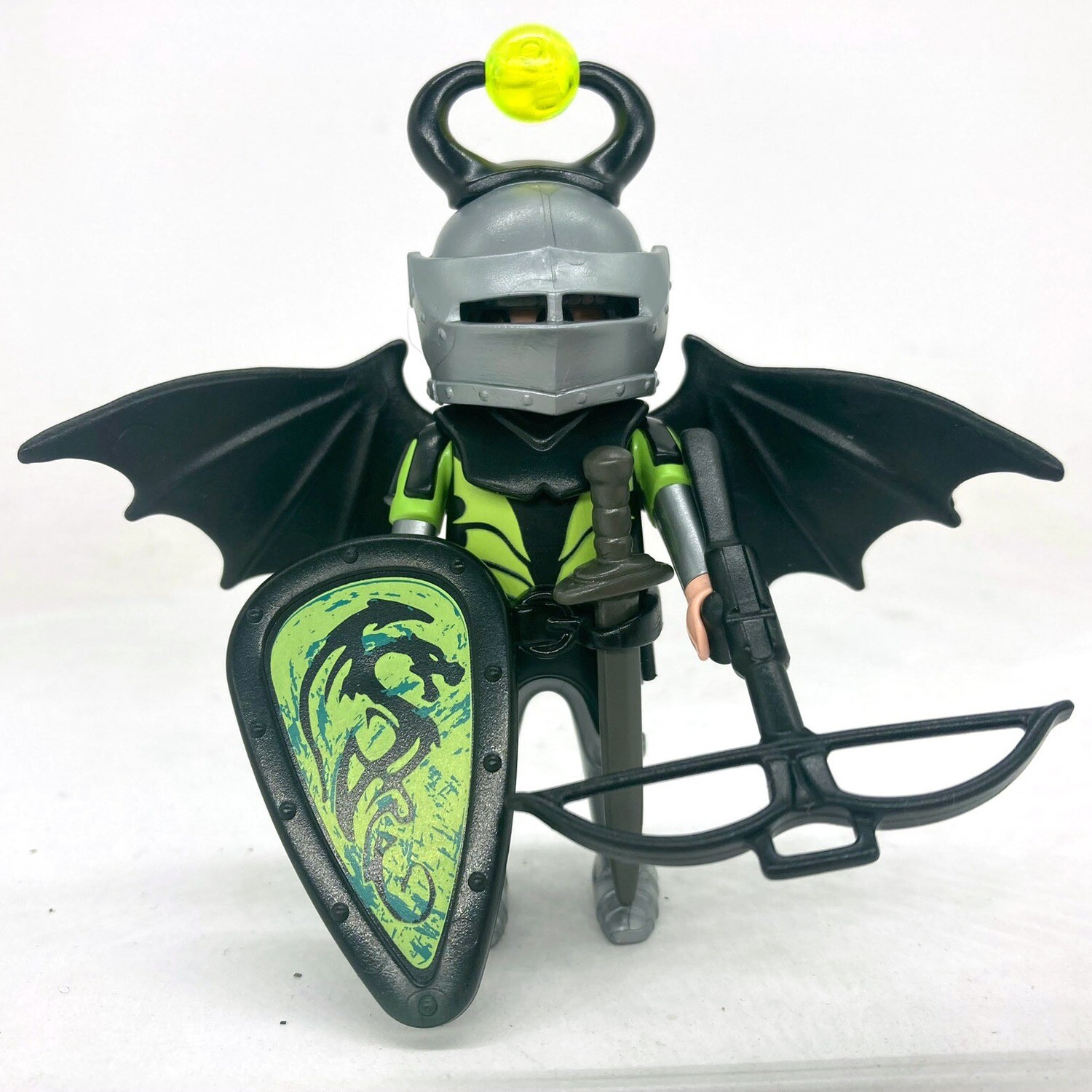 playmobil chevalier noir ailes S1