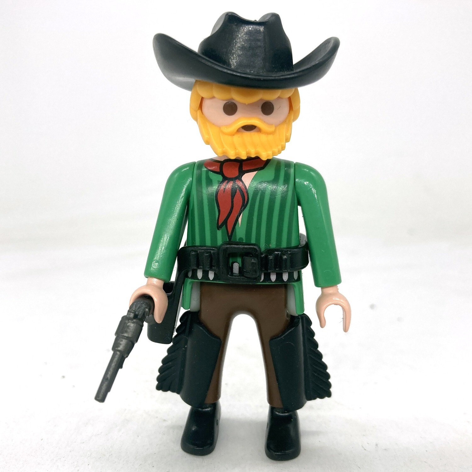 playmobil cowboy vert
