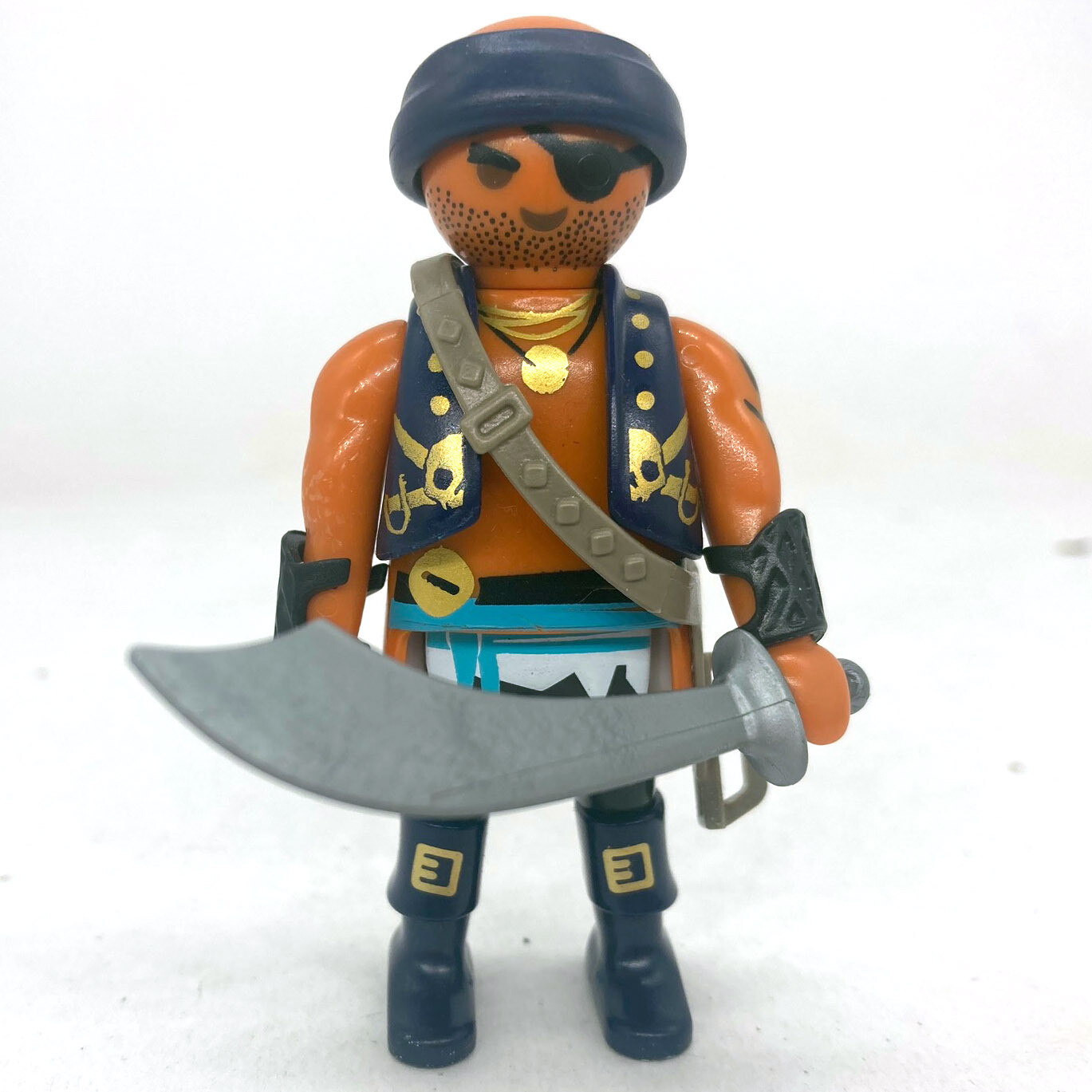 playmobil pirate musclé