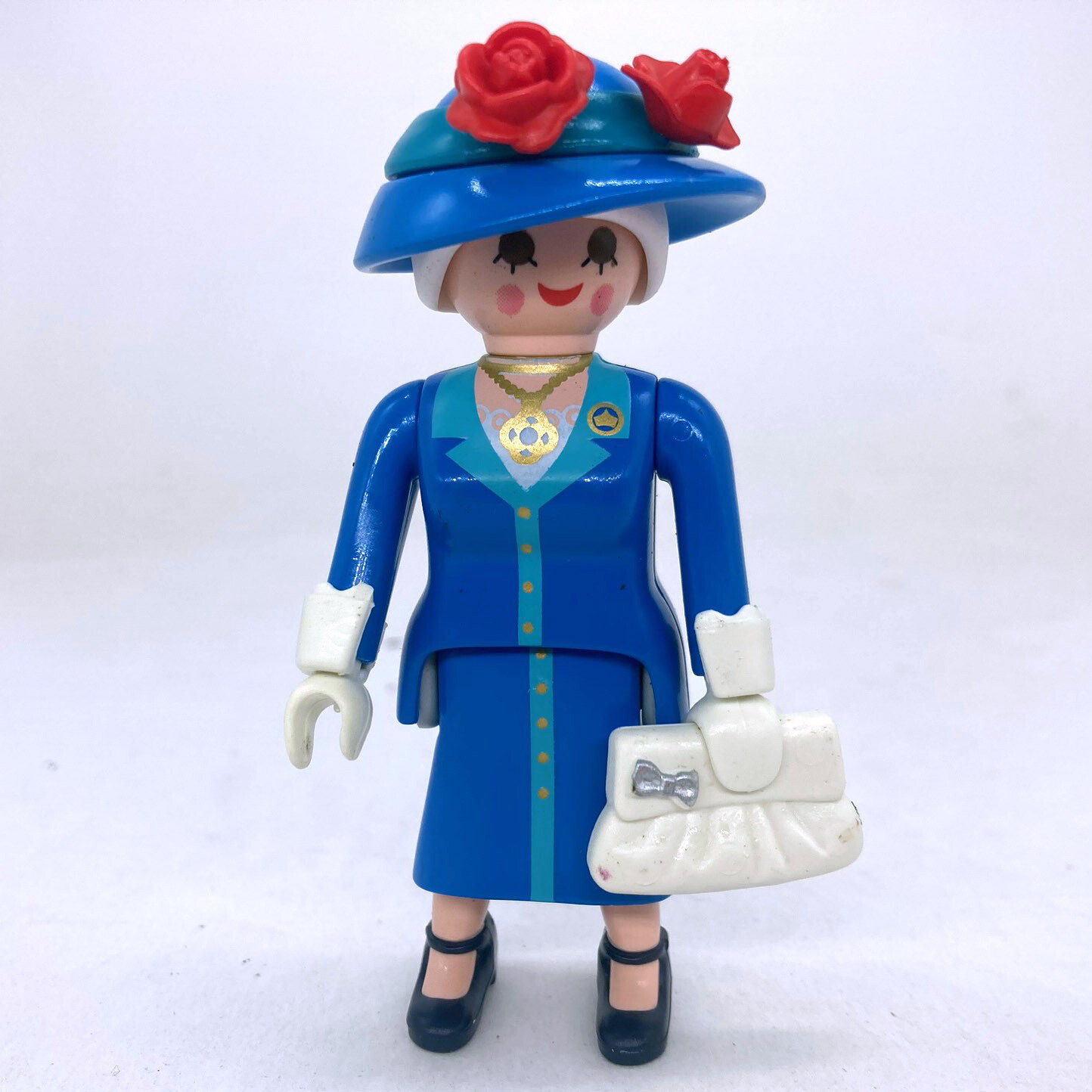 playmobil reine Élisabeth robe bleu S15