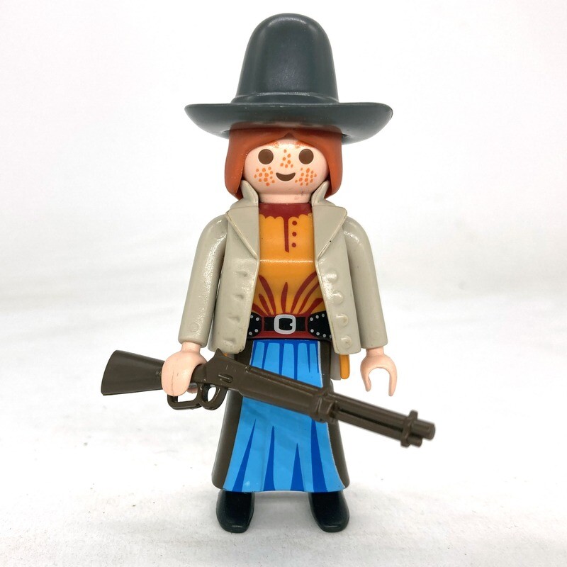 playmobil femme cowboy 3