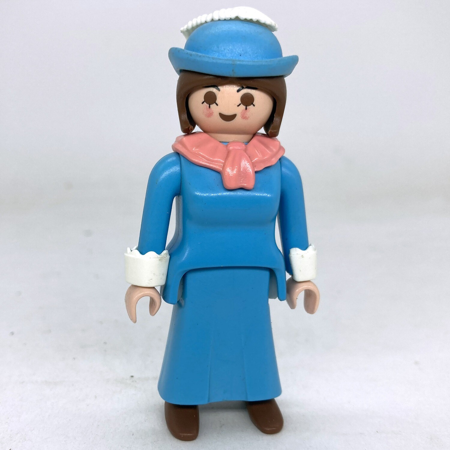 playmobil femme robe bleu clair
