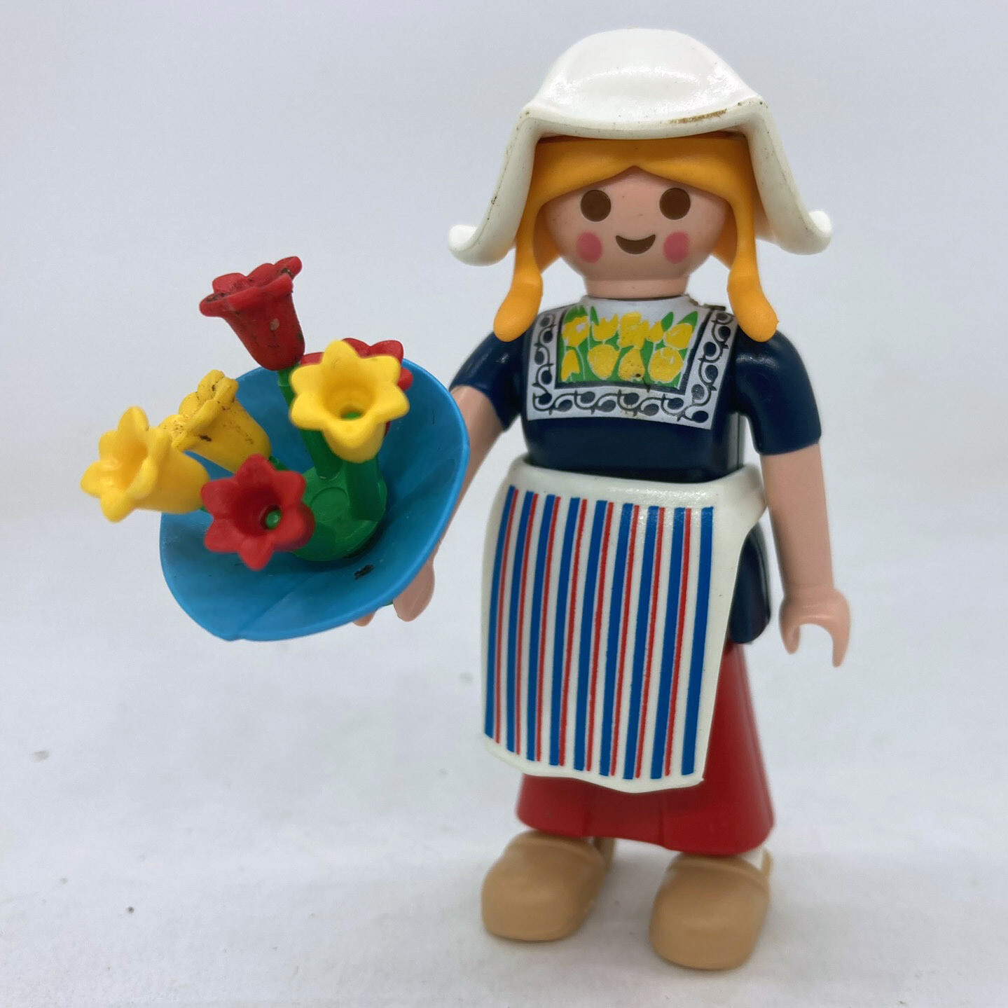 playmobi fermière fleur S15