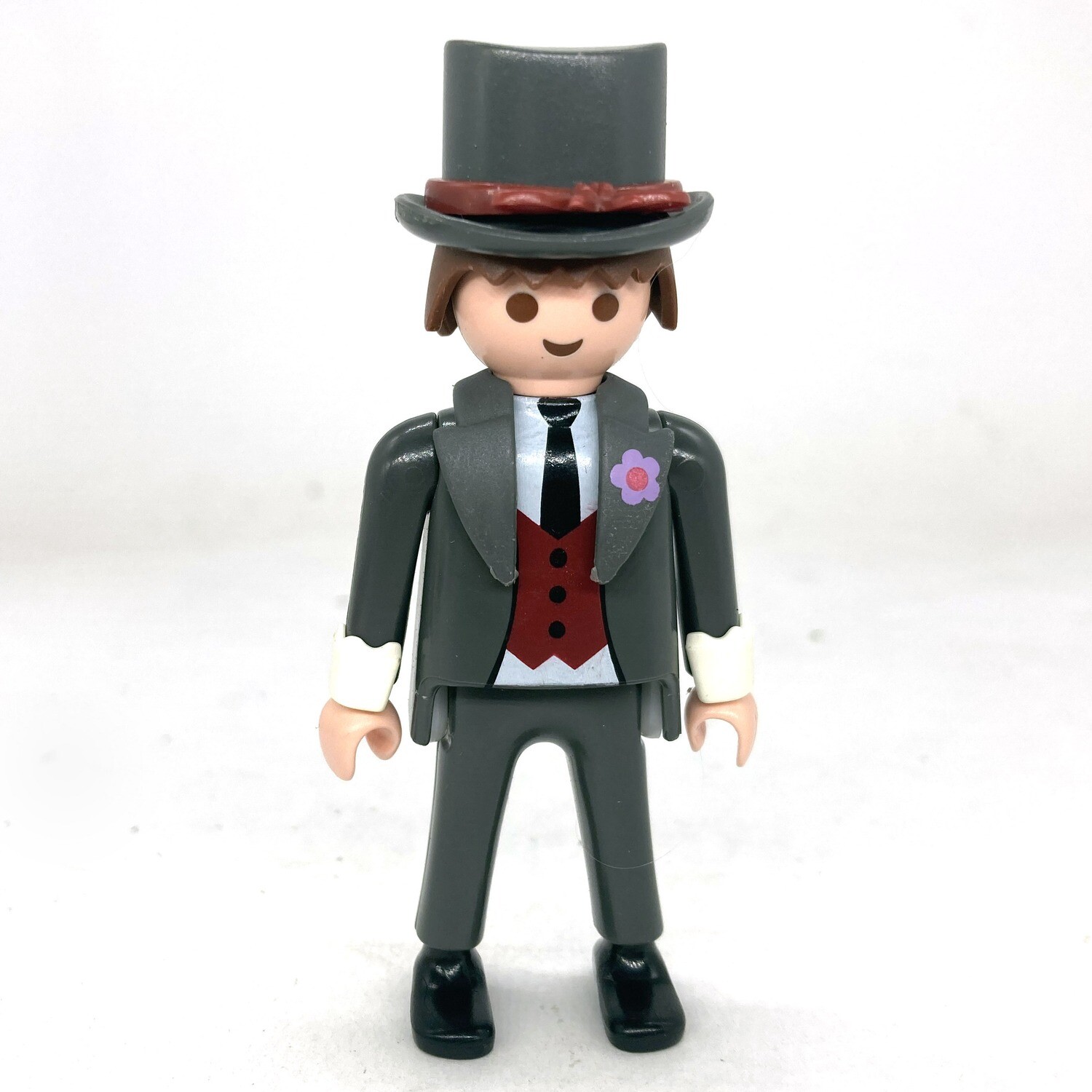 Playmobil homme costume gris