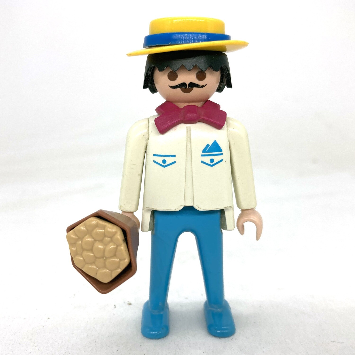 Playmobil homme chapeau jaune