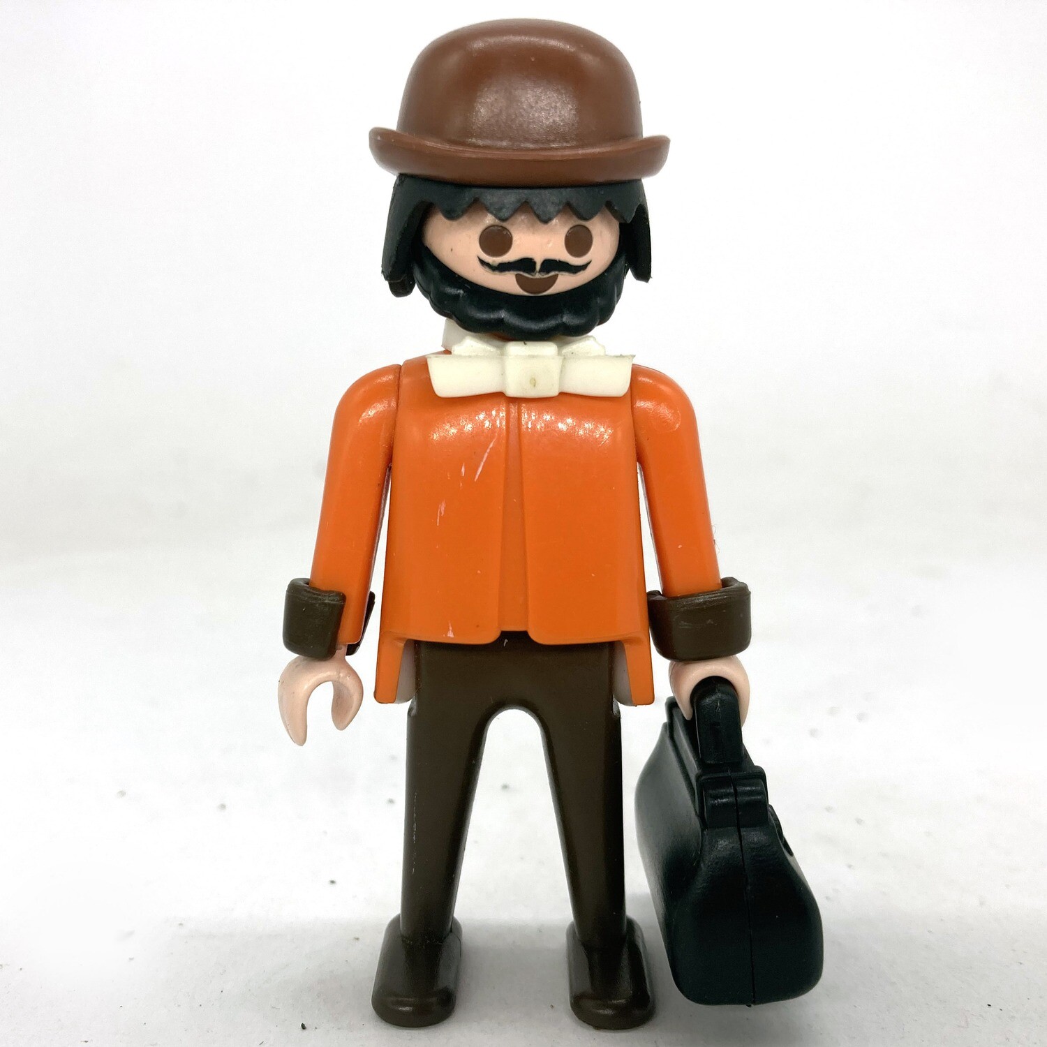 Playmobil homme chapeau marron