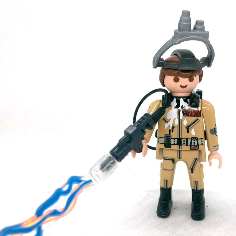 Playmobil ghostbuster stantz beige