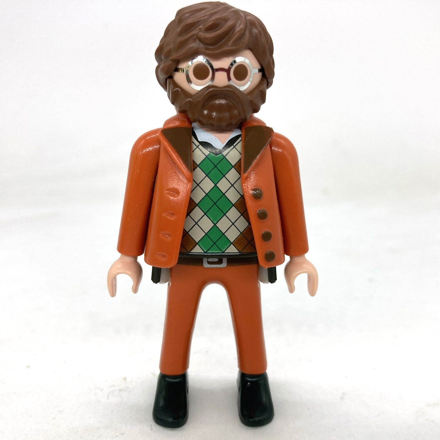 Playmobil homme veste marron