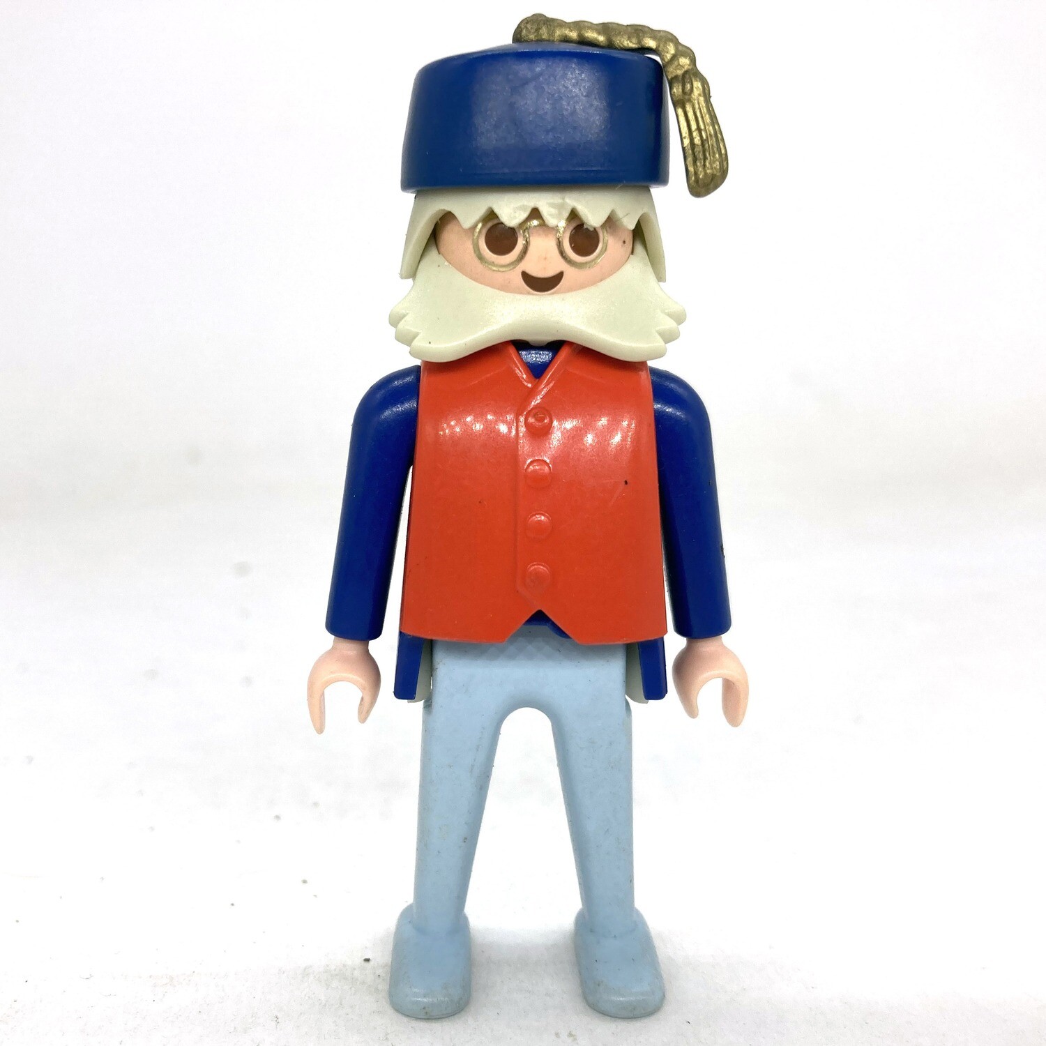 Playmobil homme vieux rouge