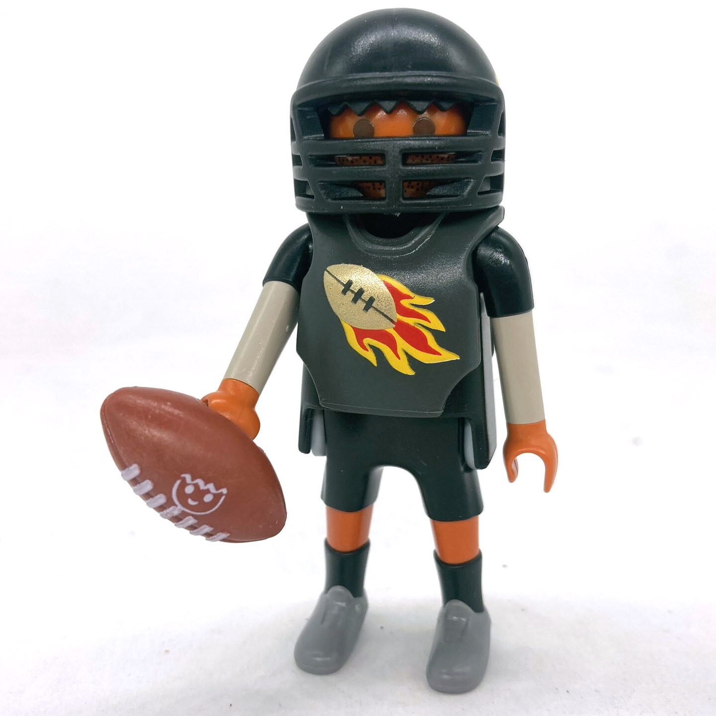 playmobil joueur de football americain noir