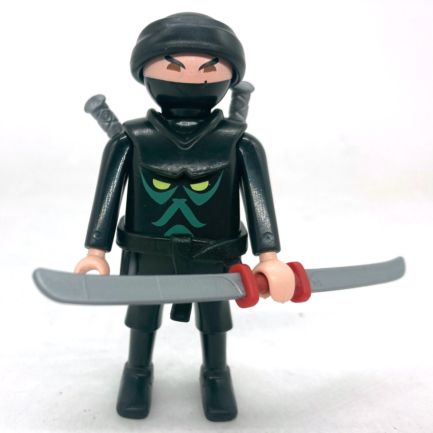 playmobil ninja noir double sabre