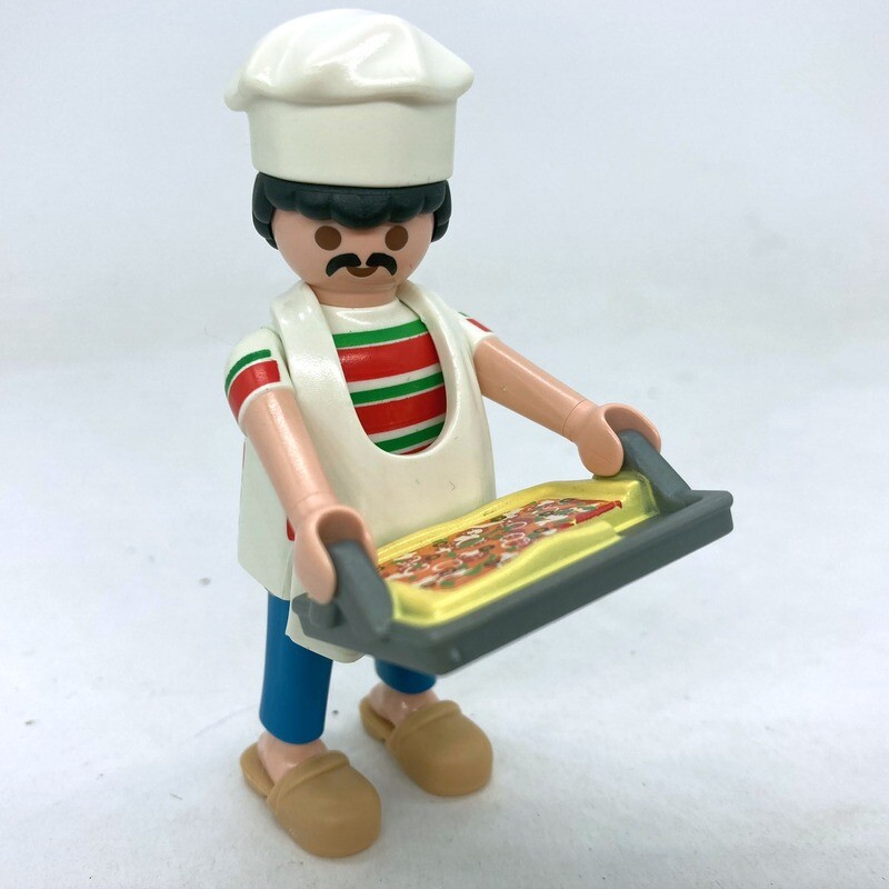 playmobil cuisinier pâtissier