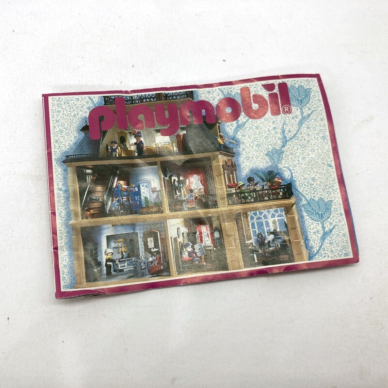 playmobil fascicule publicitaire maison 1900