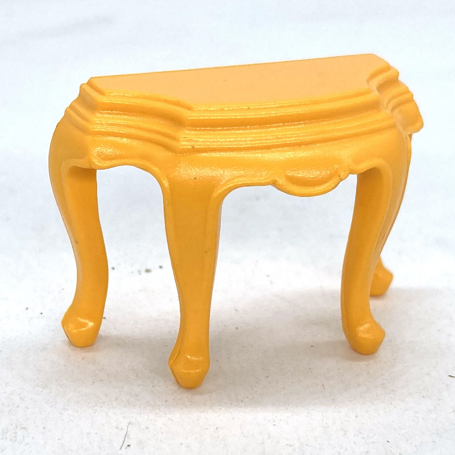 playmobil table guéridon jaune