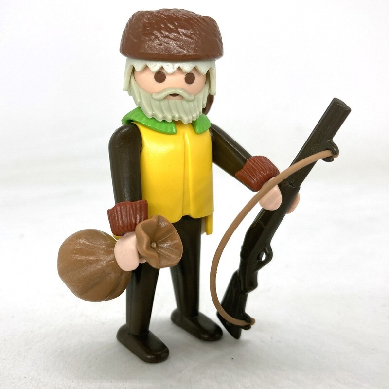 playmobil trappeur sac