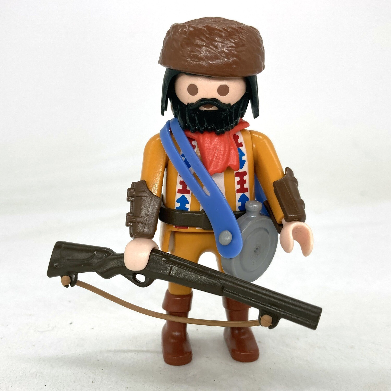 playmobil trappeur gourde