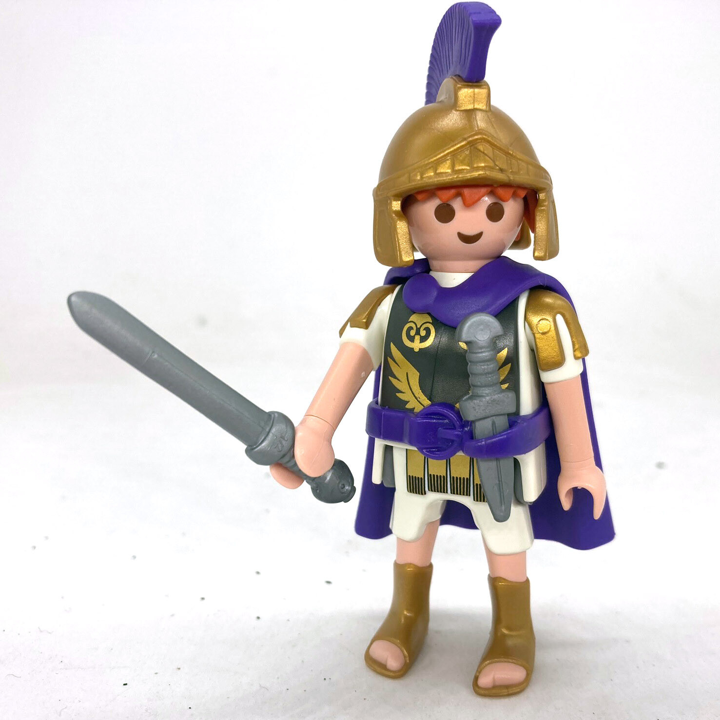 Playmobil centurion romain cape bleu S20