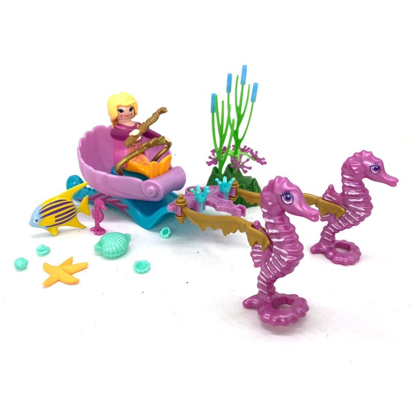 playmobil traineau sirène hippocampe