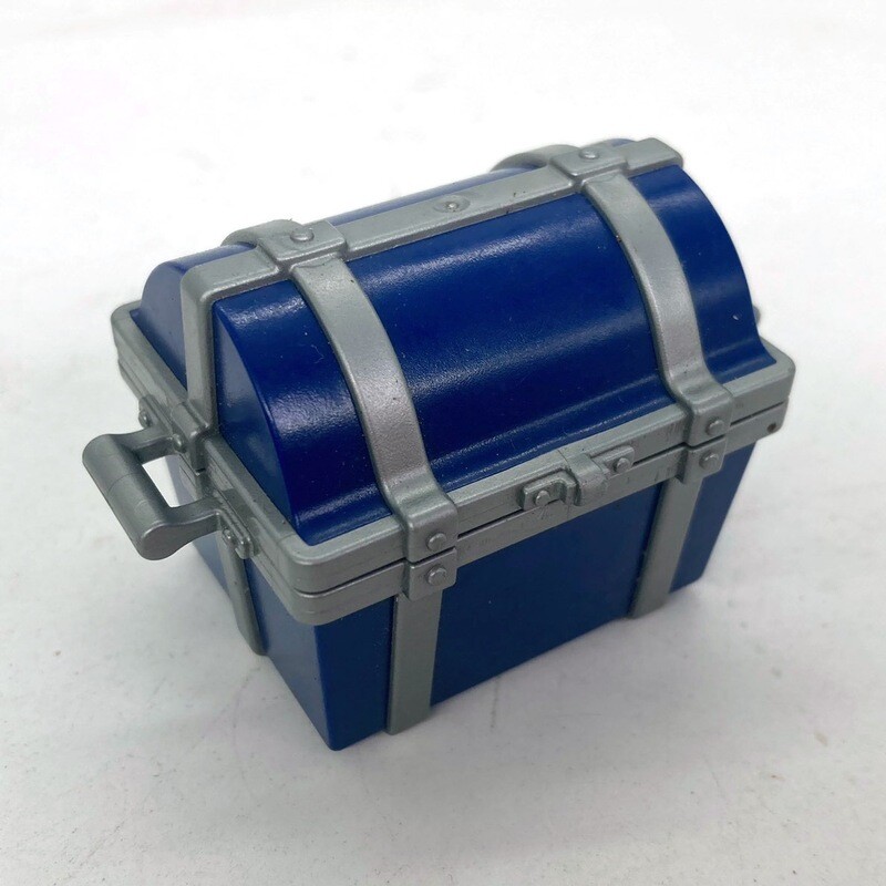 Playmobil coffre arrondi bleu Playmobil coffre arrondi bleu