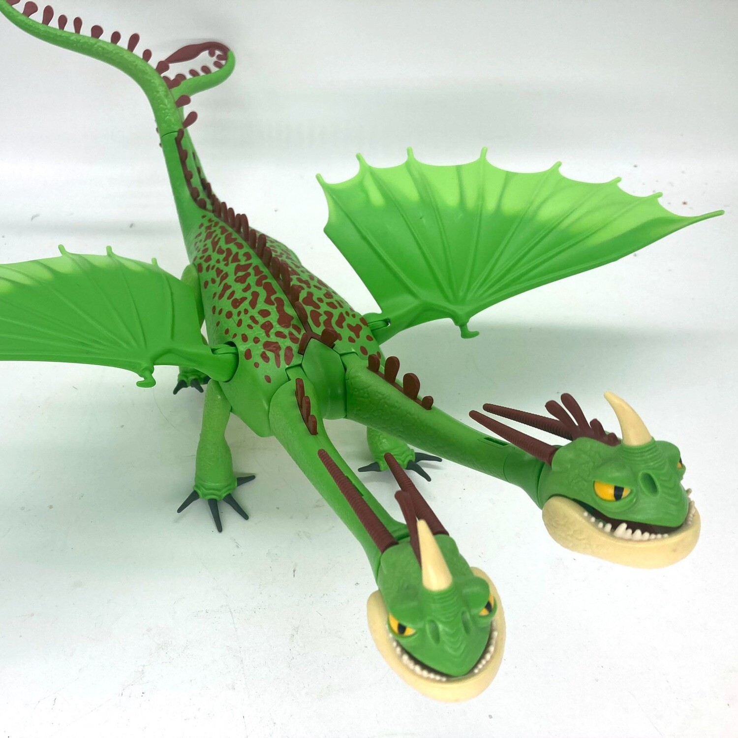 playmobil dragon vert 2 têtes