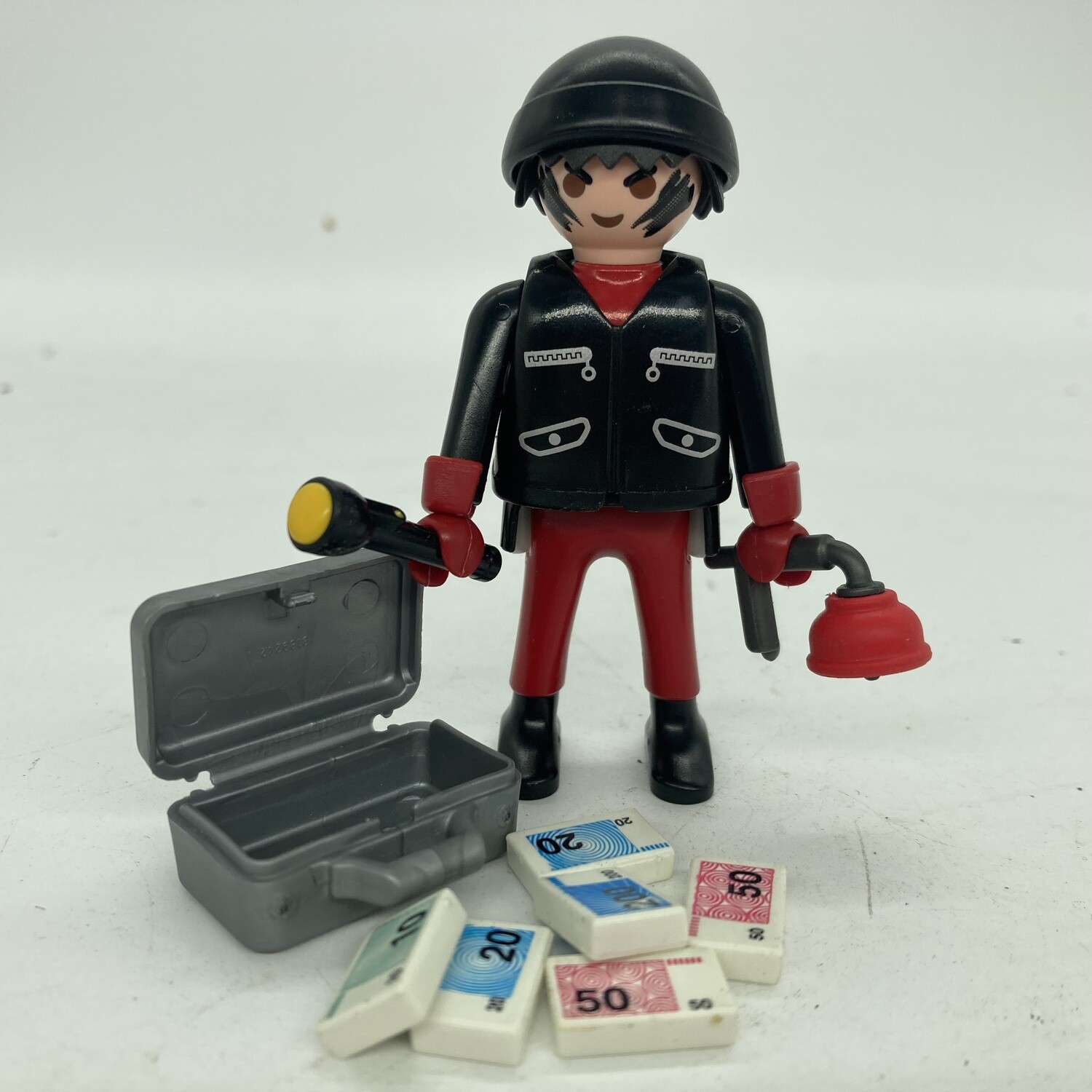 playmobil cambrioleur et butin