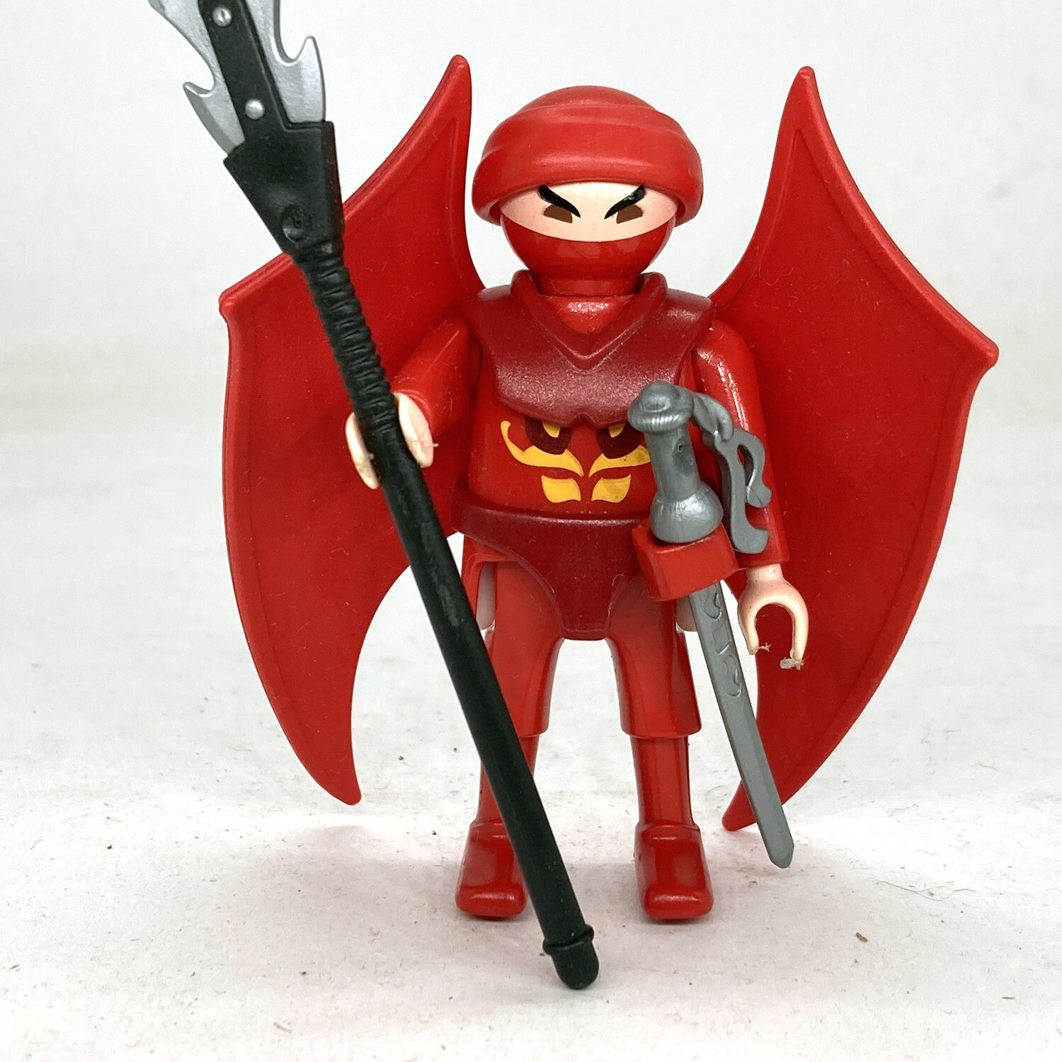playmobil ninja noir double sabre