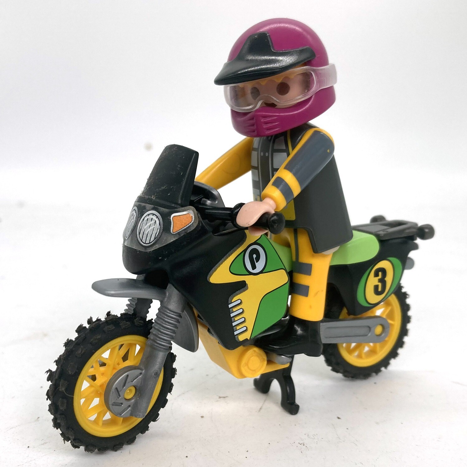 Playmobil moto motard enduro