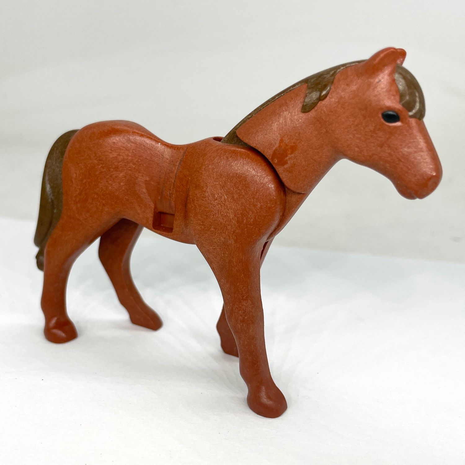 playmobil cheval classique terracotta
