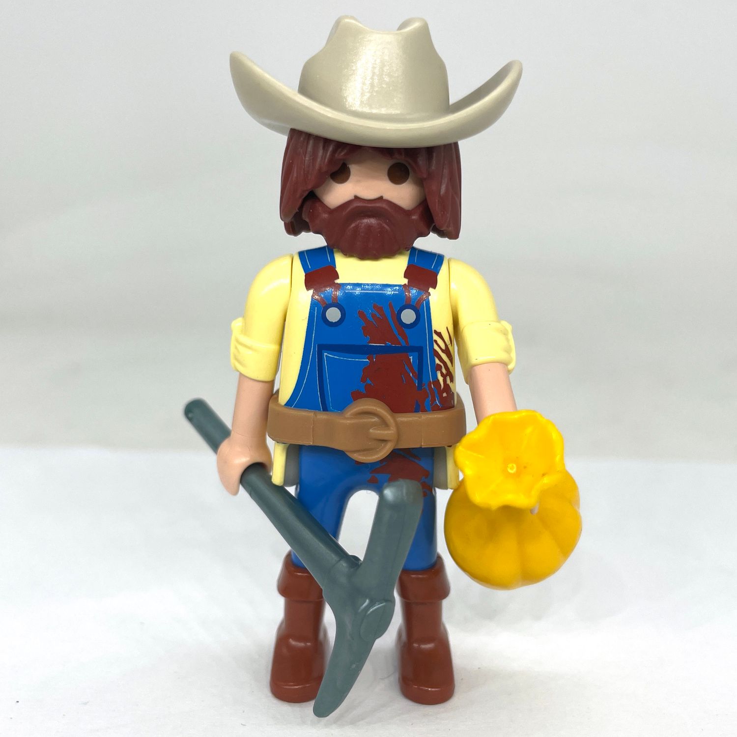 playmobil cowboy mineur chercheur d'or