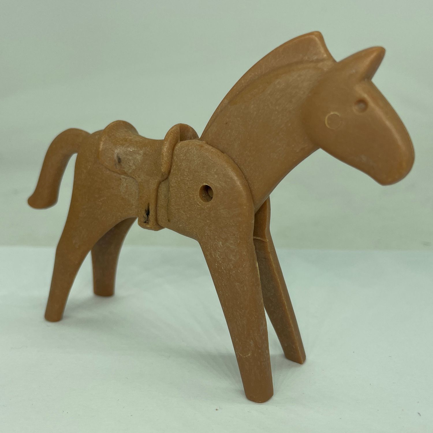 playmobil cheval vintage selle fixe