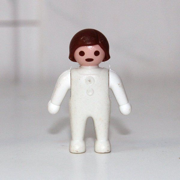 playmobil bébé blanc vintage