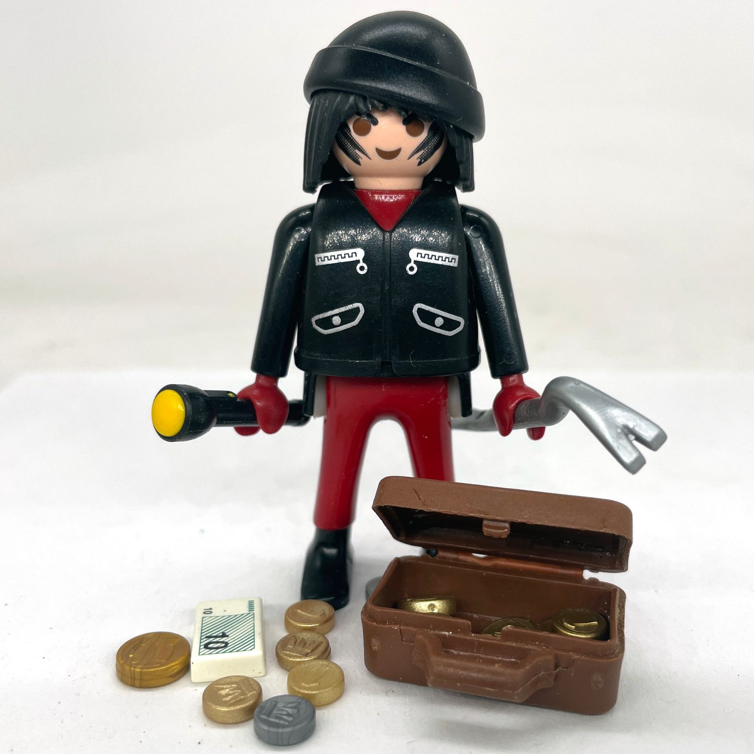 playmobil bandit cambrioleur butin