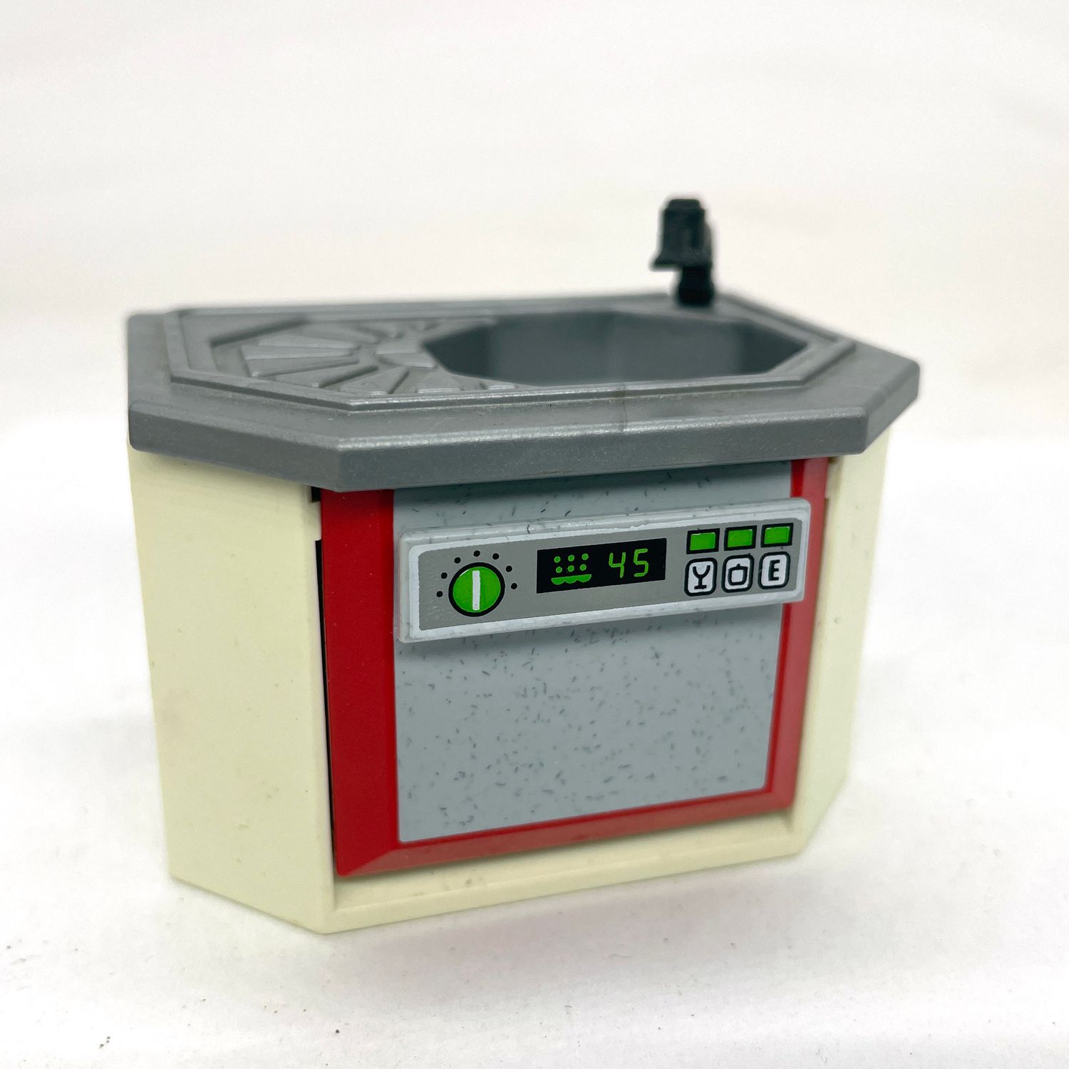 playmobil evier rouge