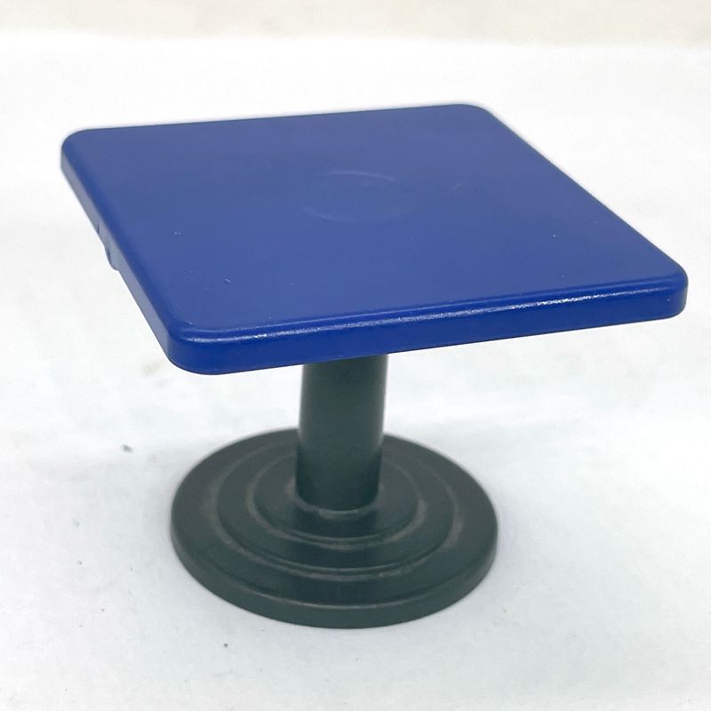 playmobil table moderne carré marine