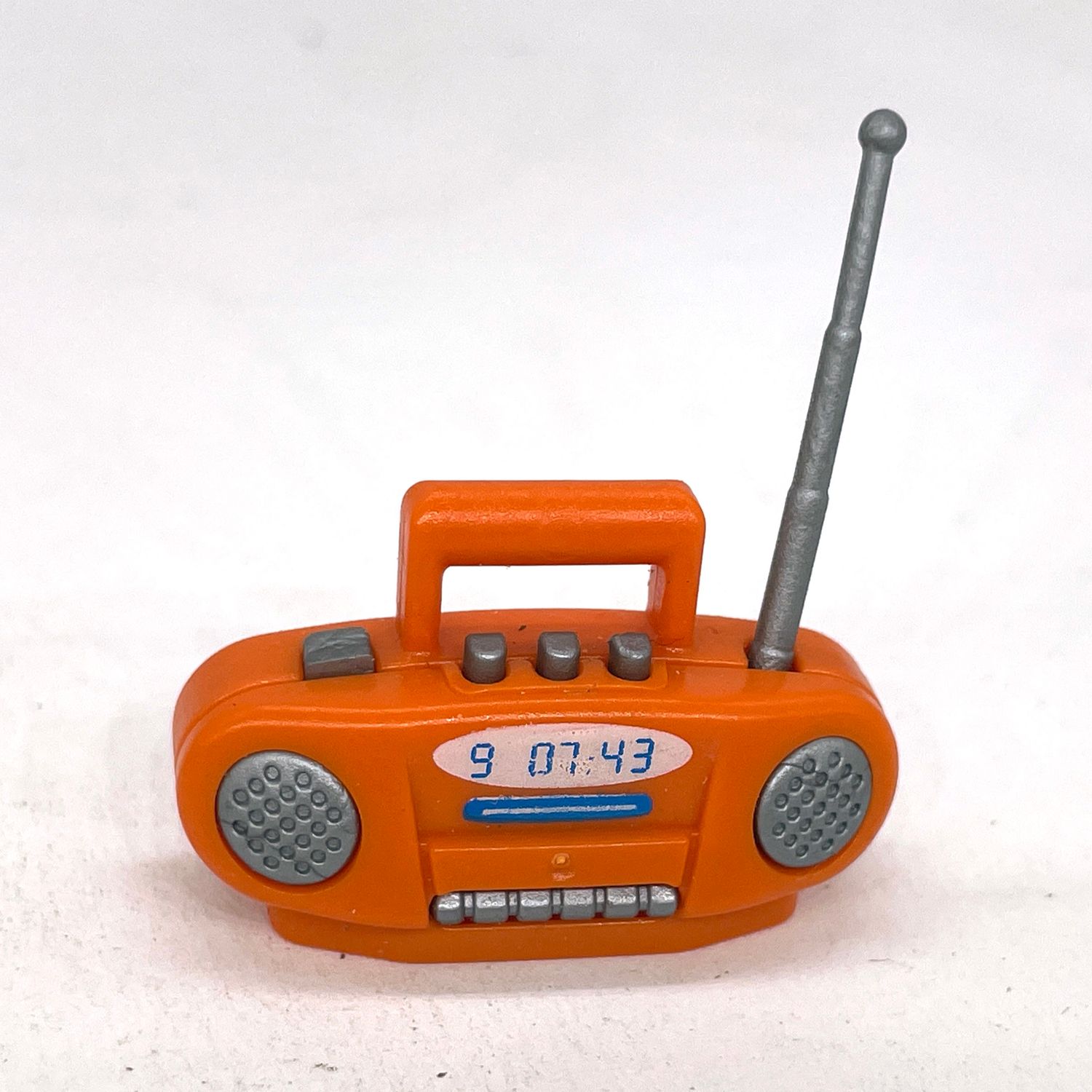 playmobil radio transistor orange