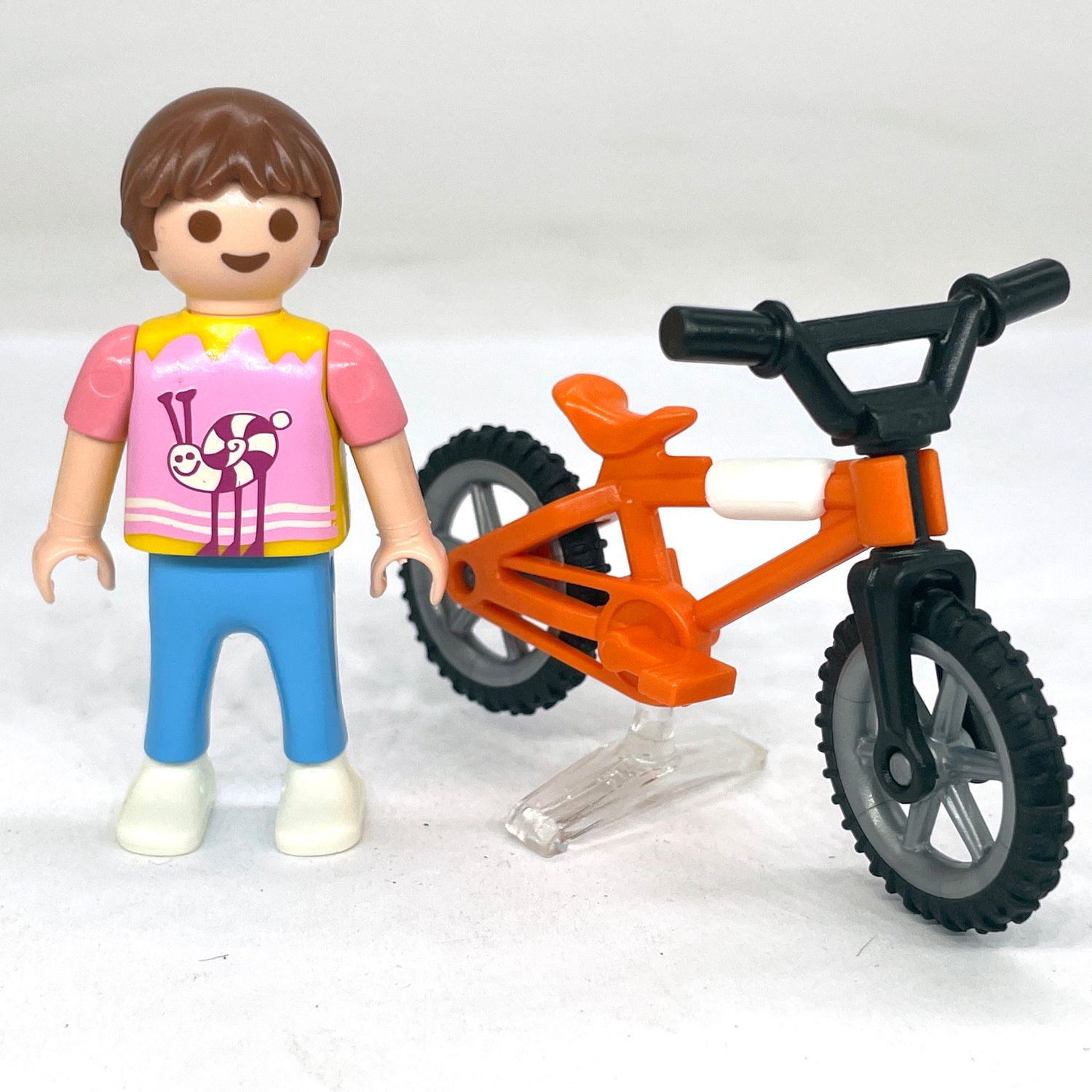 playmobil fillette à velo