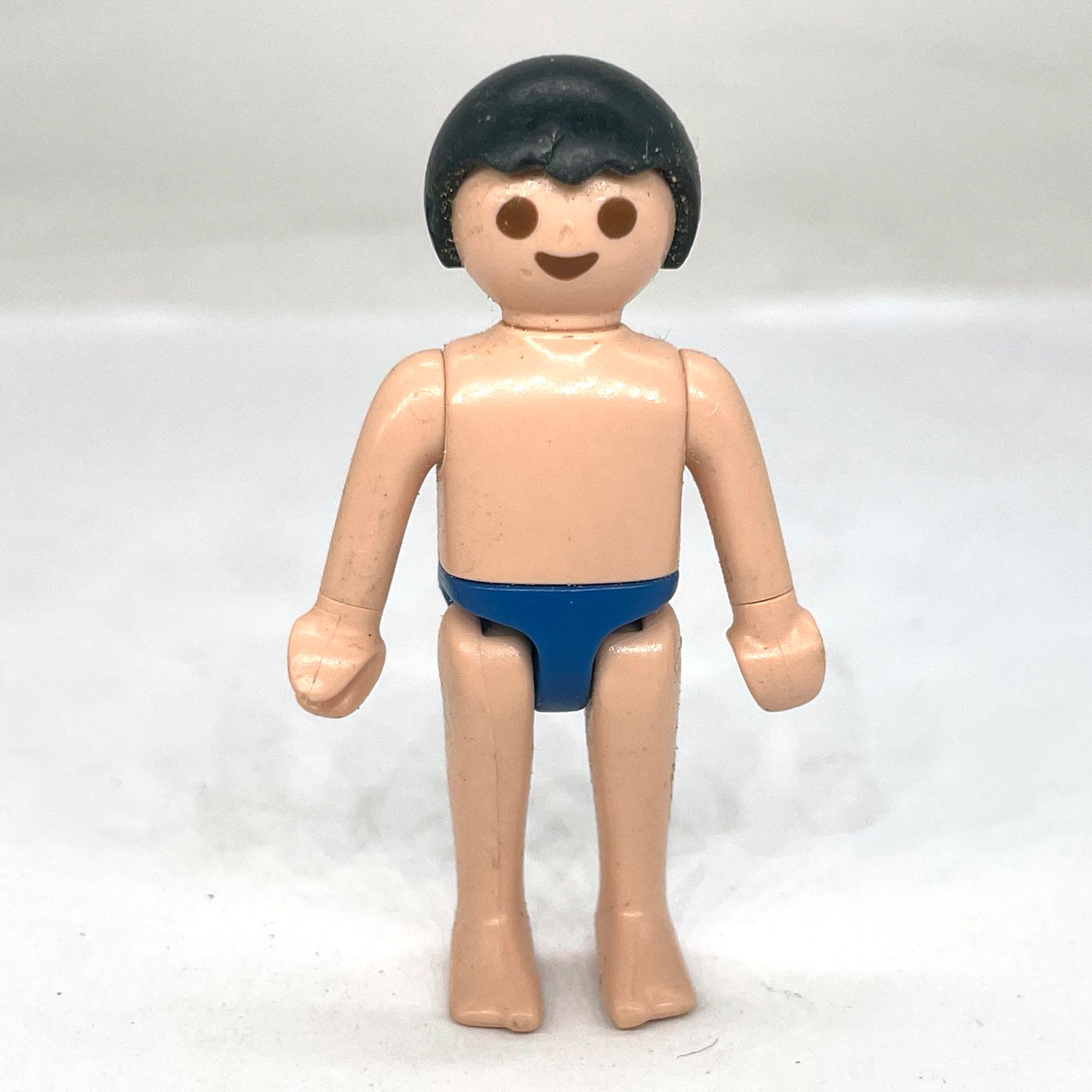 playmobil enfant baigneur maillot bleu