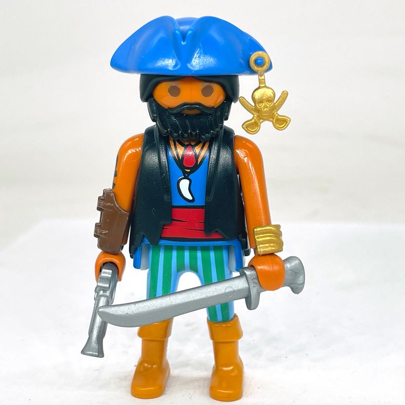 playmobil pirate friend bleu