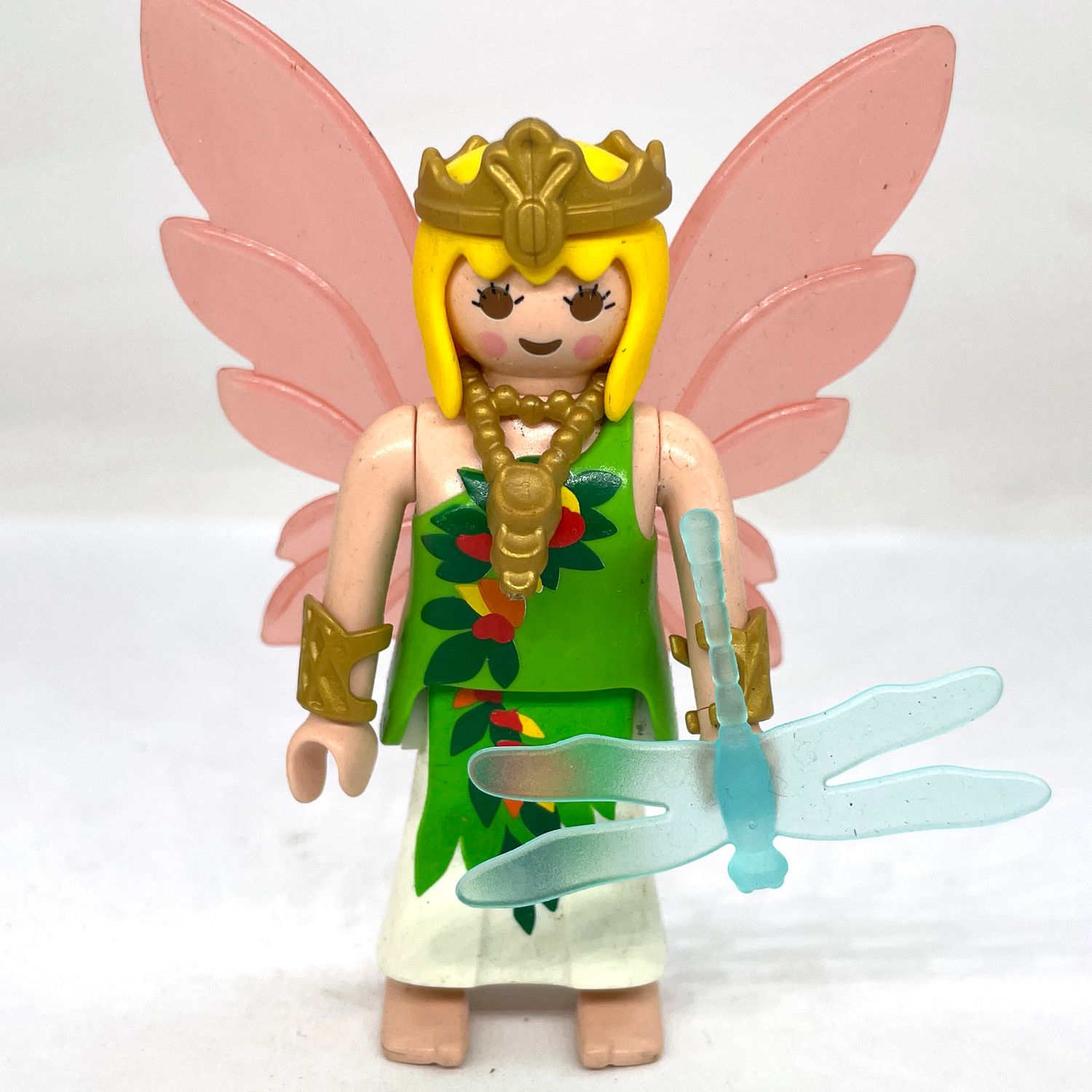 playmobil fée verte nature