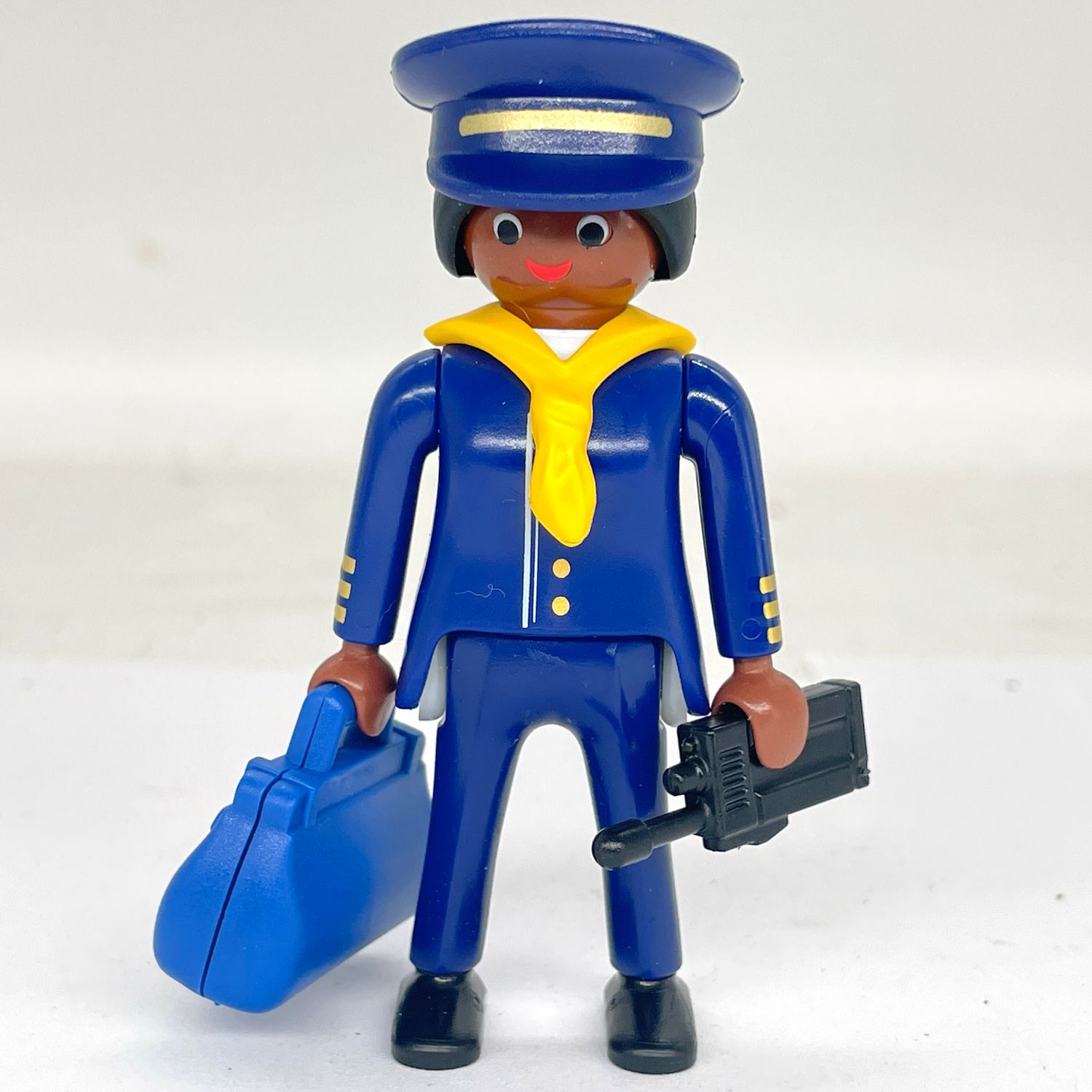 playmobil hôtesse stewart black