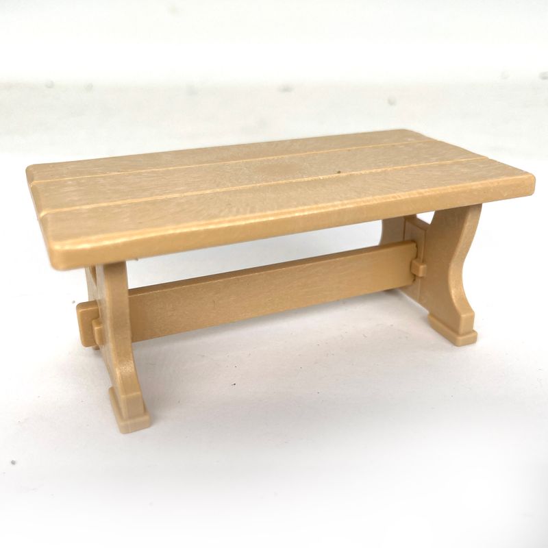 playmobil table rustique beige