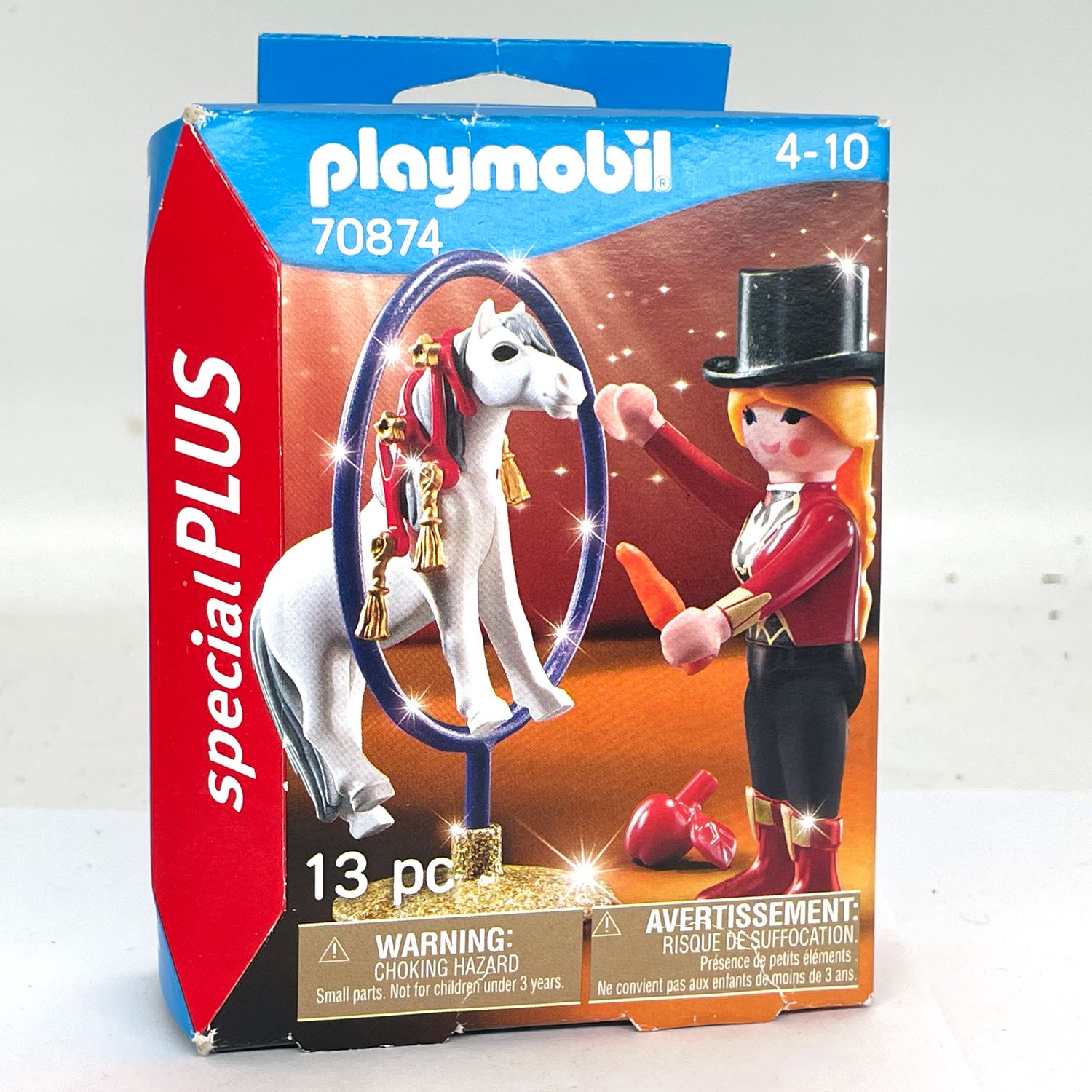 playmobil 70874 dresseuse poney cirque