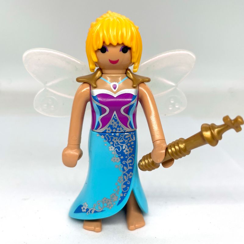 playmobil fée turquoise