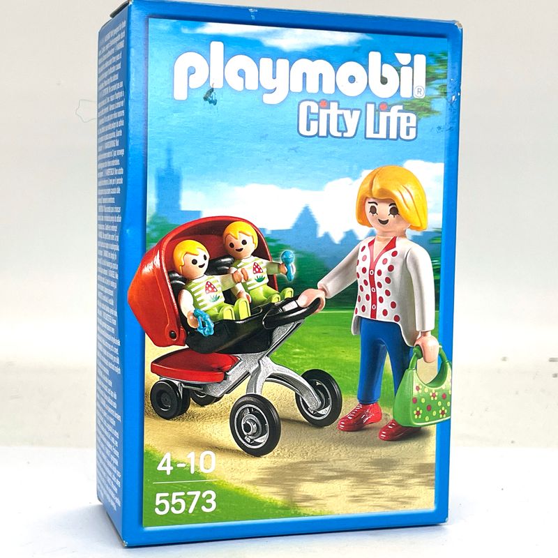 playmobil 5573 poussette double