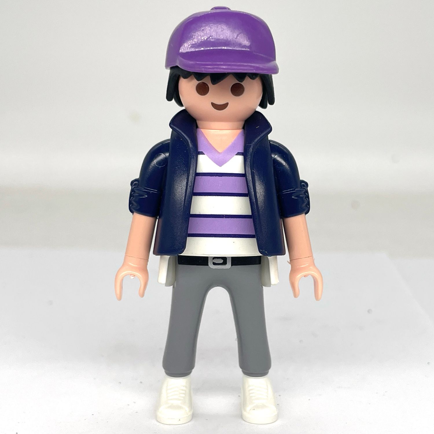 playmobil homme city violet