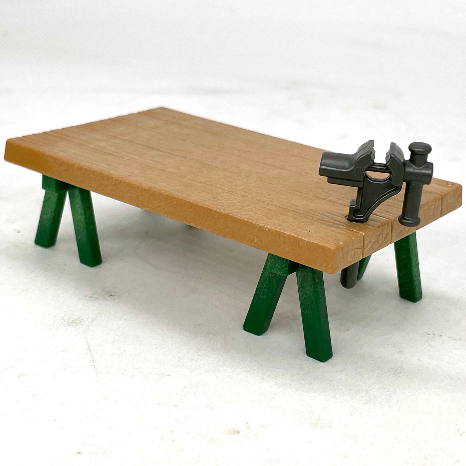 playmobil table sur treteau atelier
